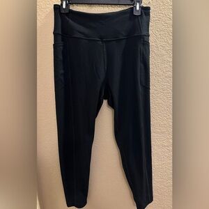 Victoria's Secret Black On Point Leggings